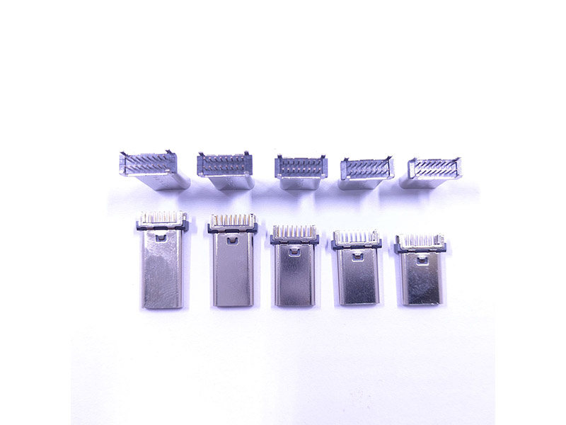 TYPE-C 16PIN母座 B款 立插13.0-13.7-15.0-17.5-18.5